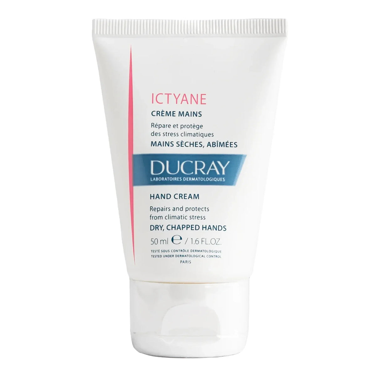Ducray moisturizing hand cream with a fast-absorbing formula