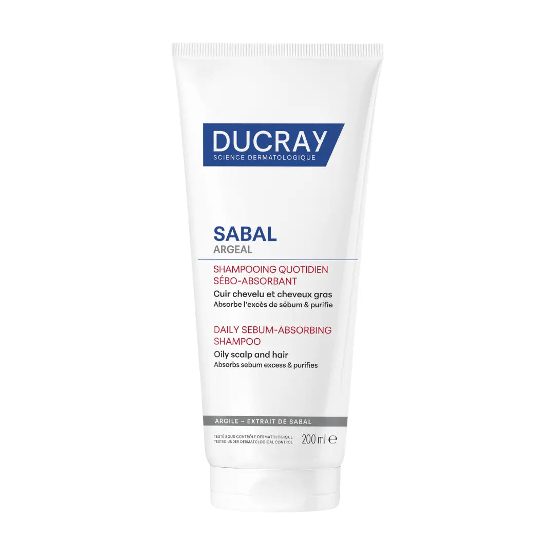 Ducray shampoo that helps regulate excess sebum and cleanse oily scalps.
