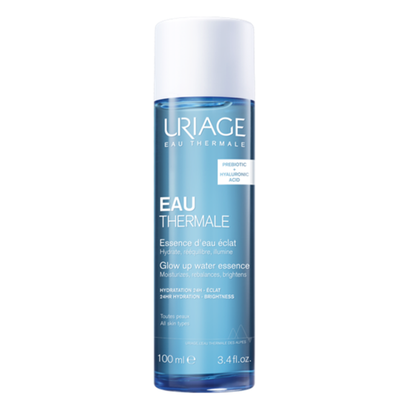 Uriage Eau Thermale bottle on a white background