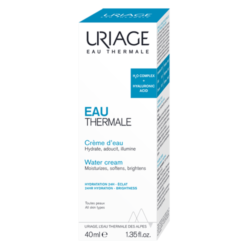 Uriage Eau Thermale water cream packaging on a white background