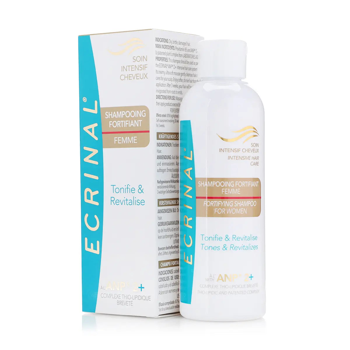 Ecrinal shampoo for healthier-looking hair