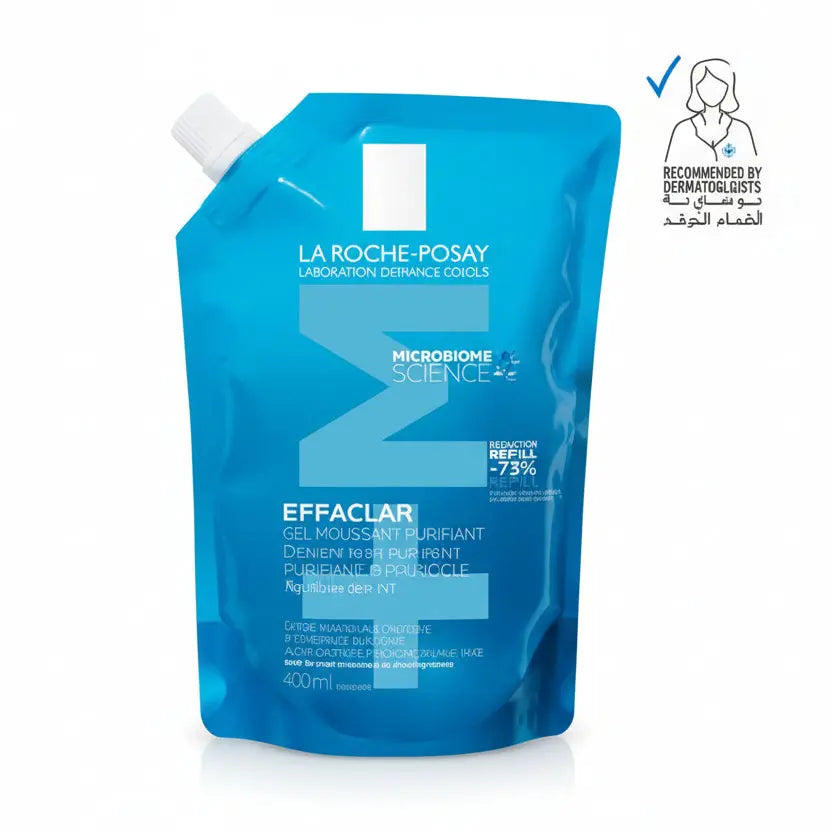 Effaclar Purifying Cleansing Gel 400ml refill for oily acne-prone skin in Lebanon