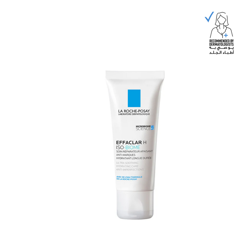 La Roche-Posay Effaclar H tube on a white background