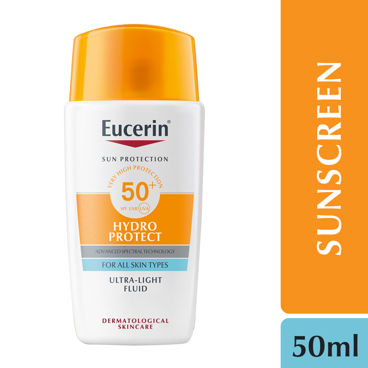 Eucerin sunscreen bottle