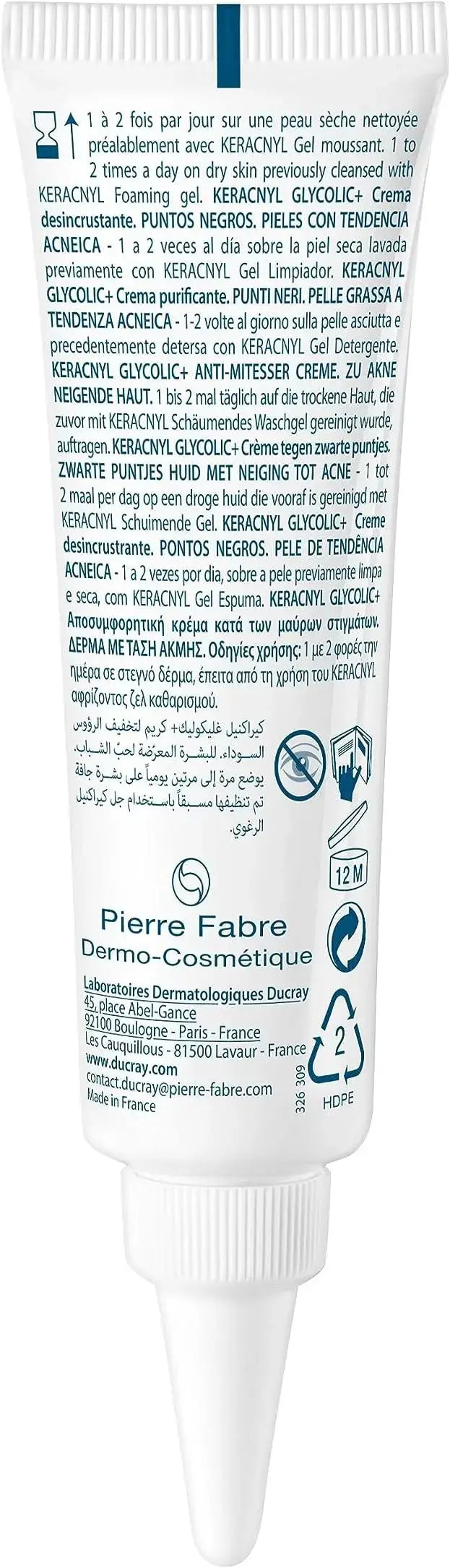 Exfoliating Ducray cream that helps reduce blackheads and unclog pores.