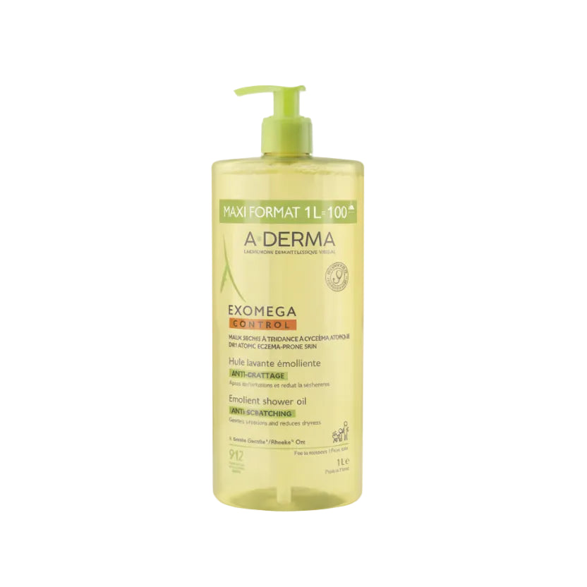 Exomega Control Emollient Soothing & cleansing oil 1L