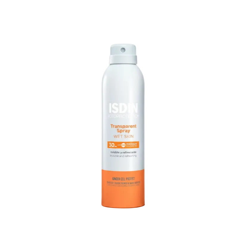FOTOPROTECTOR TRANSPARENT SPRAY WET SKIN SPF30