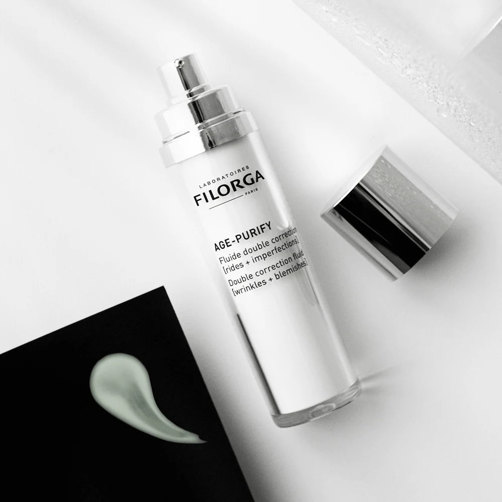 Filorga AGE-PURIFY Fluid Double Correction Face Fluid on white background