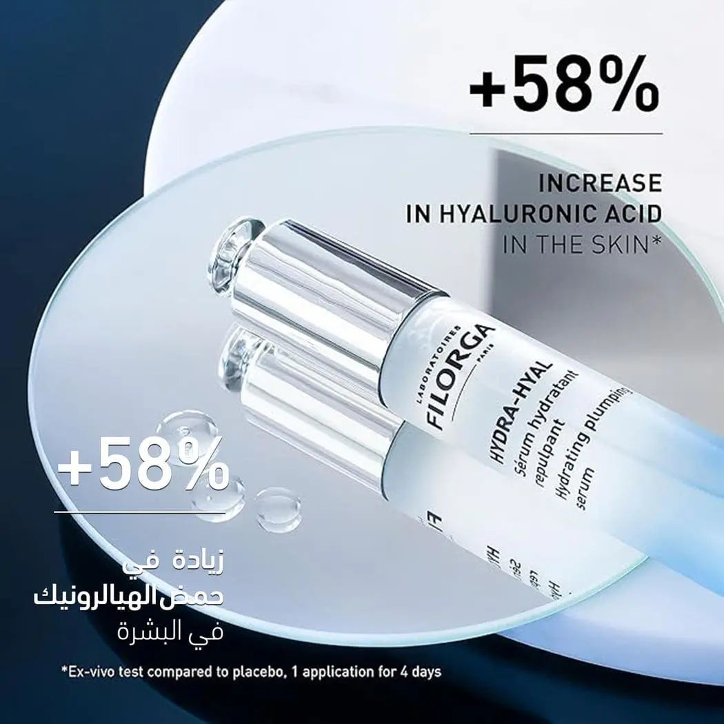 Filorga Hydra-Hyal serum with hyaluronic acid benefits 