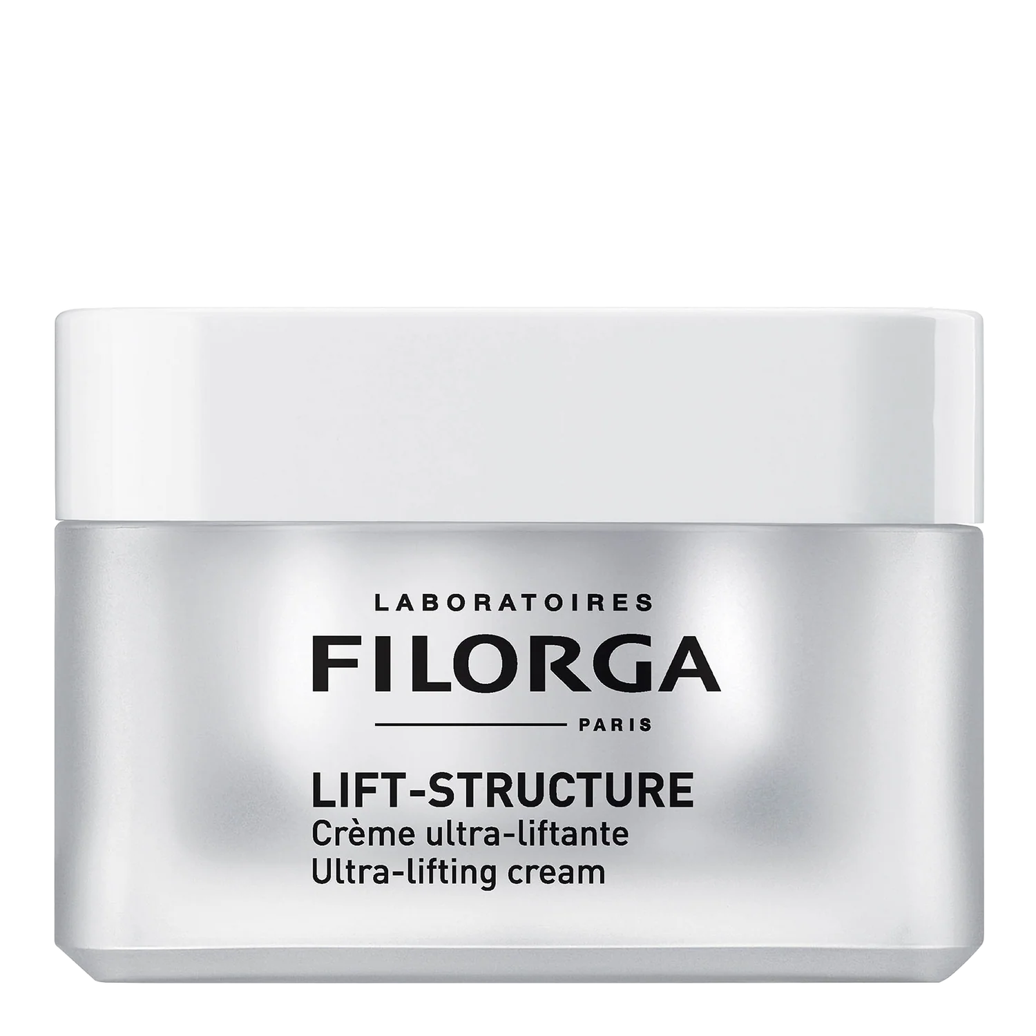 Filorga Lift-Structure cream jar on a white background