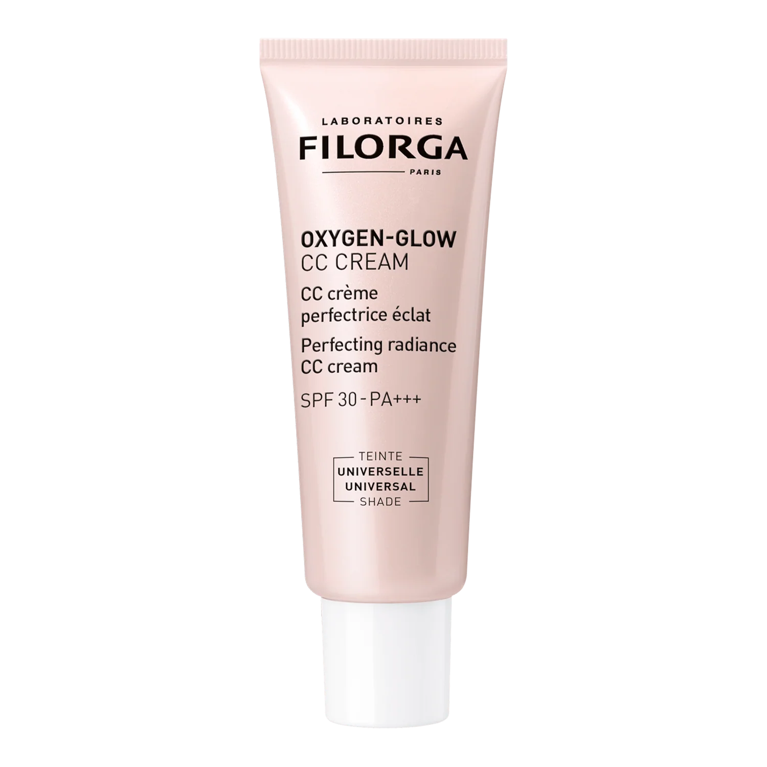 Filorga Oxygen-Glow CC Cream tube on a white background
