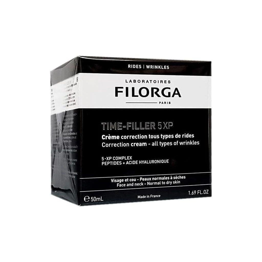 Filorga Time-Filler 5XP cream packaging on a white background