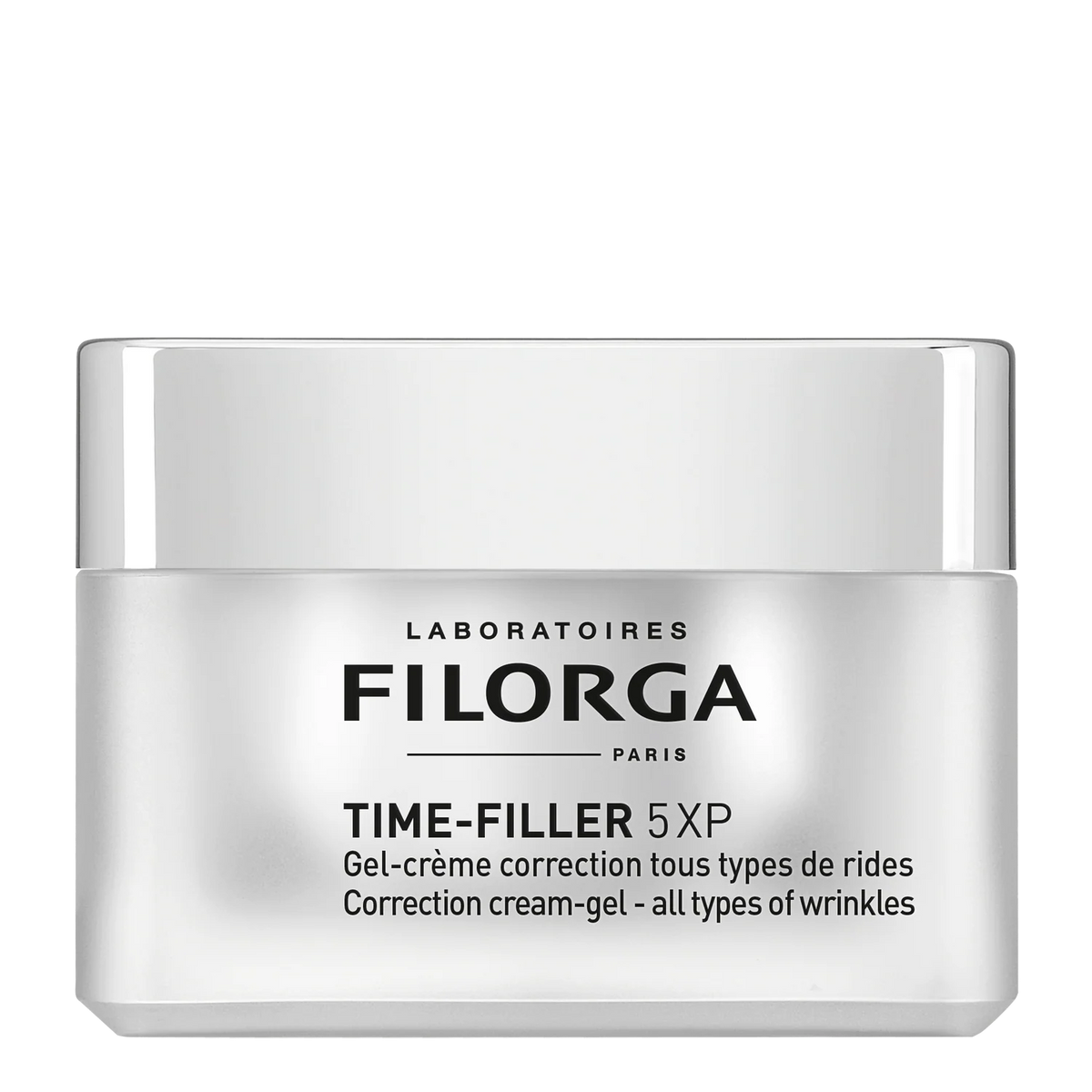 Filorga Time-Filler 5XP cream jar on a white background