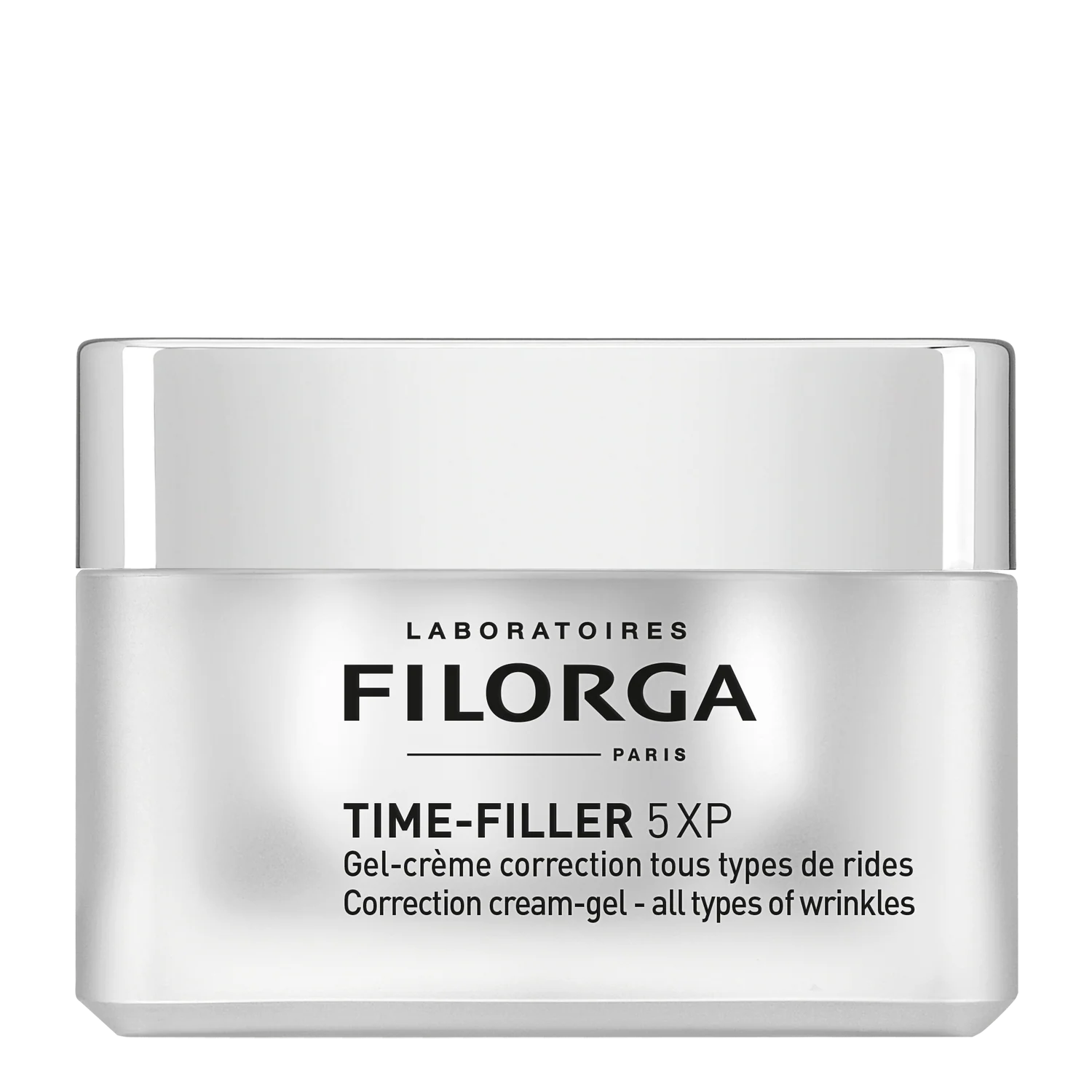 Filorga Time-Filler 5XP cream jar on a white background