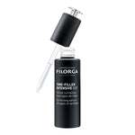 Filorga serum bottle with dropper on a white background