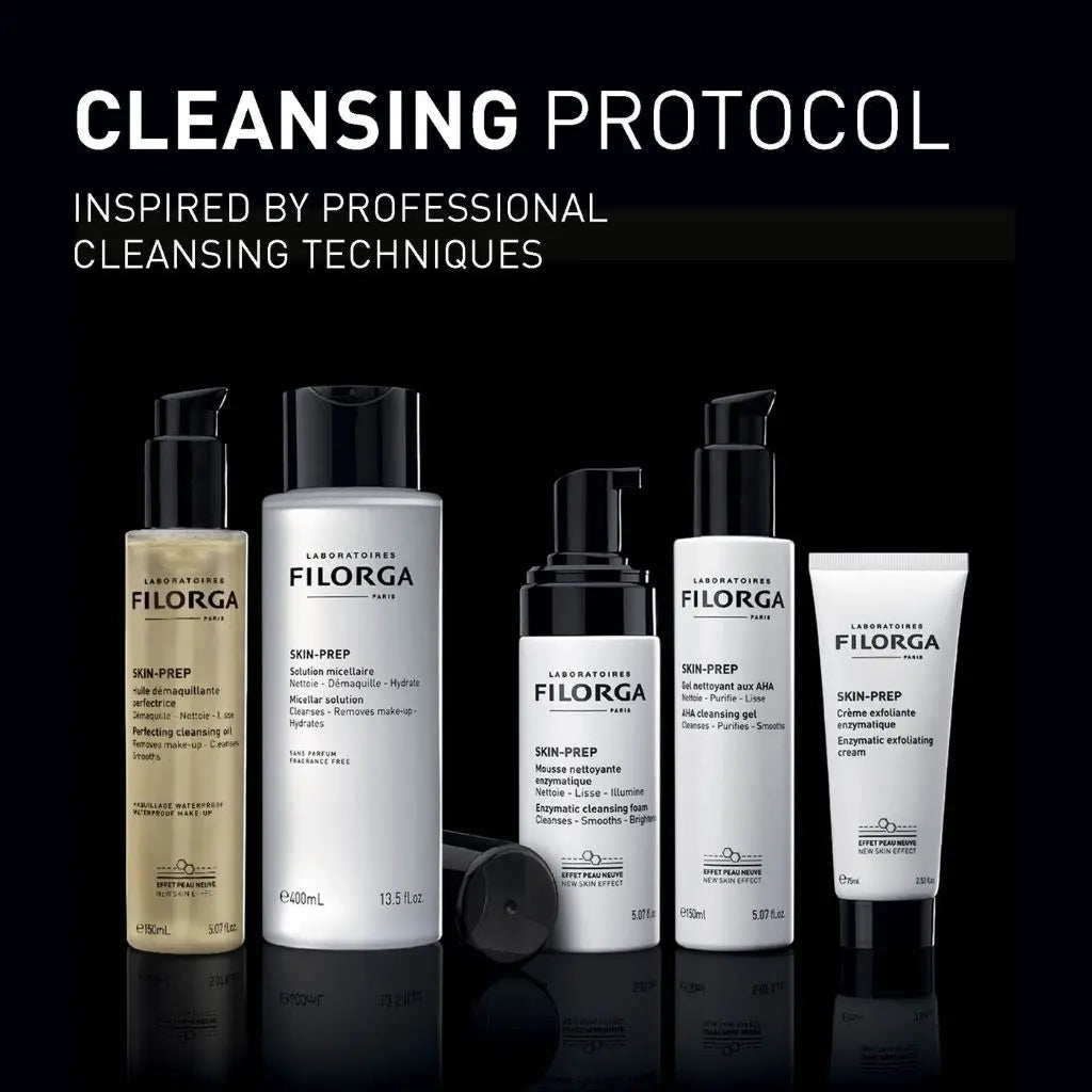 Filorga SKIN-PREP cleansing gel that removes impurities and refines skin texture