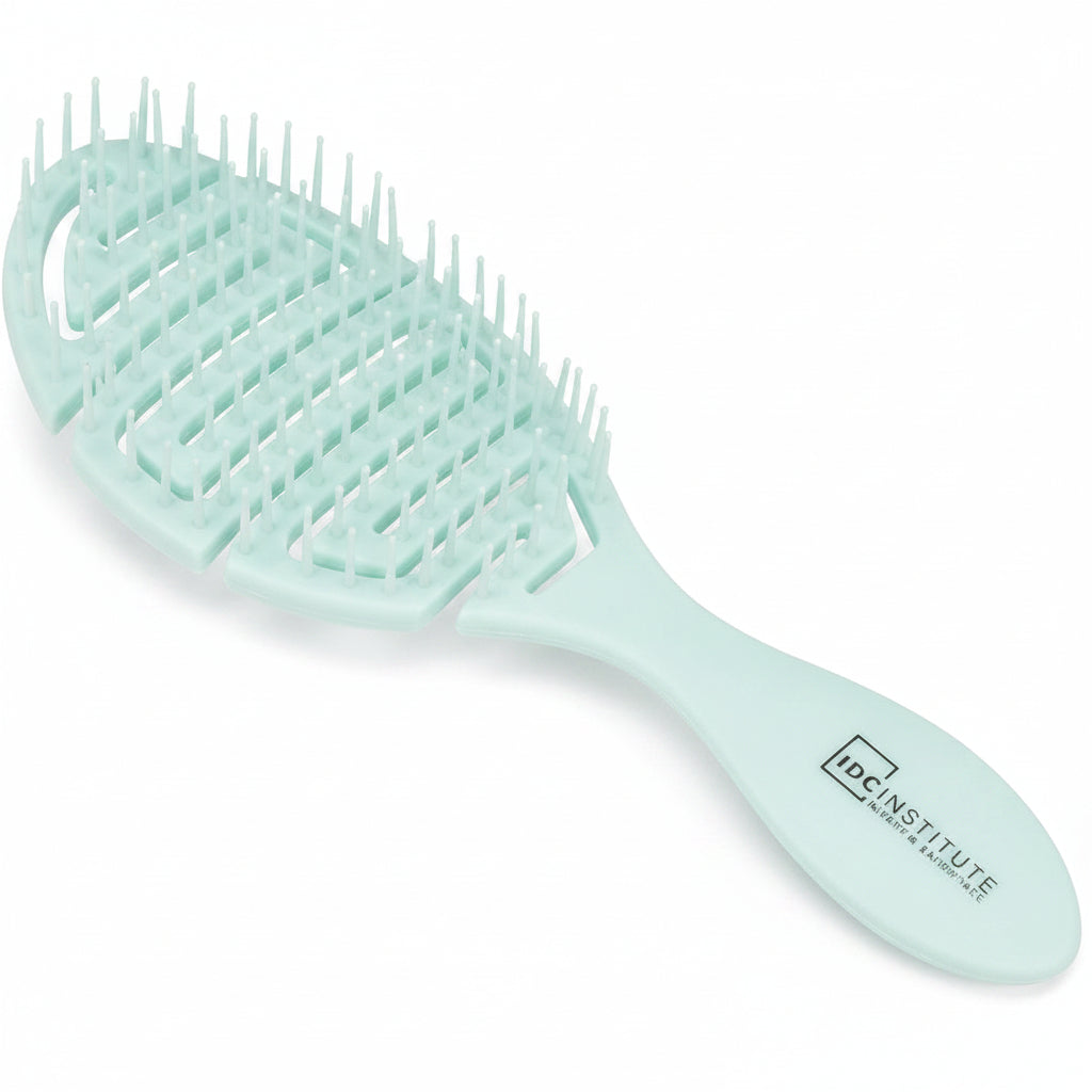 Flexible Hair Brush green