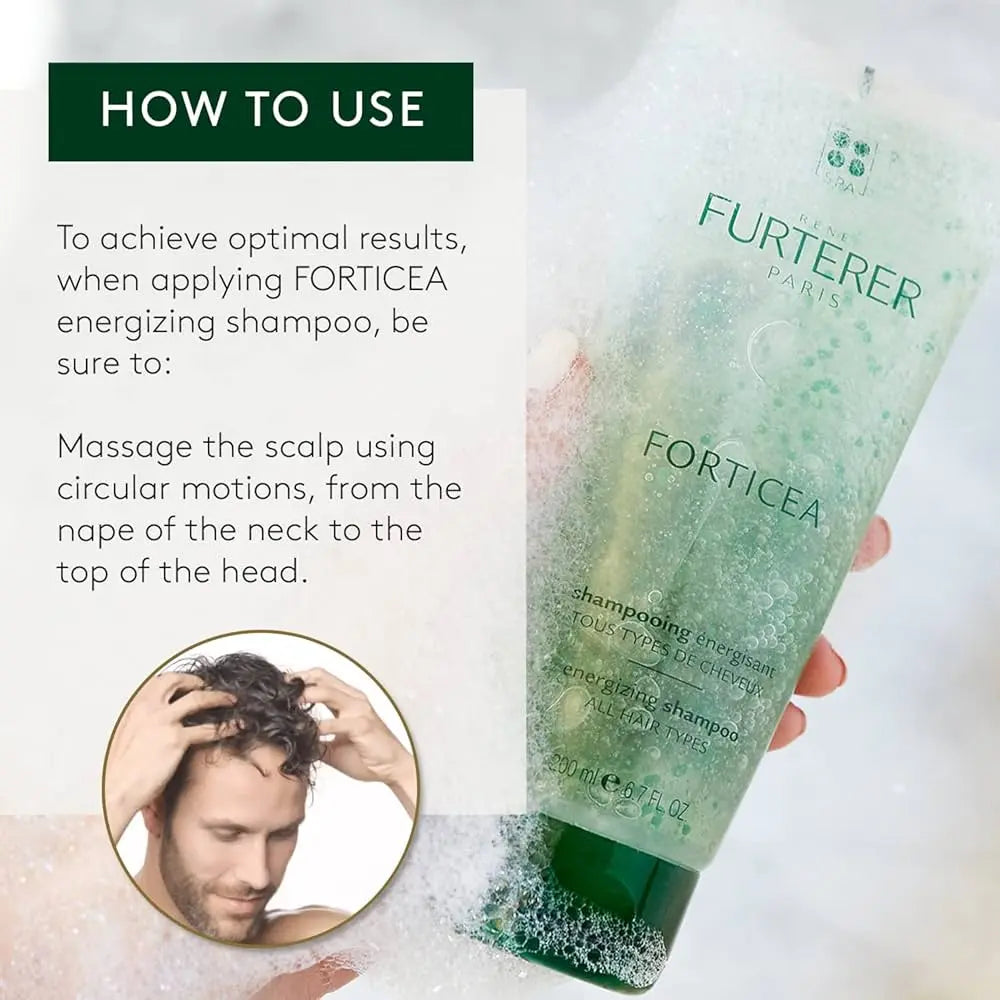 How to use René Furterer Forticea Energizing Shampoo