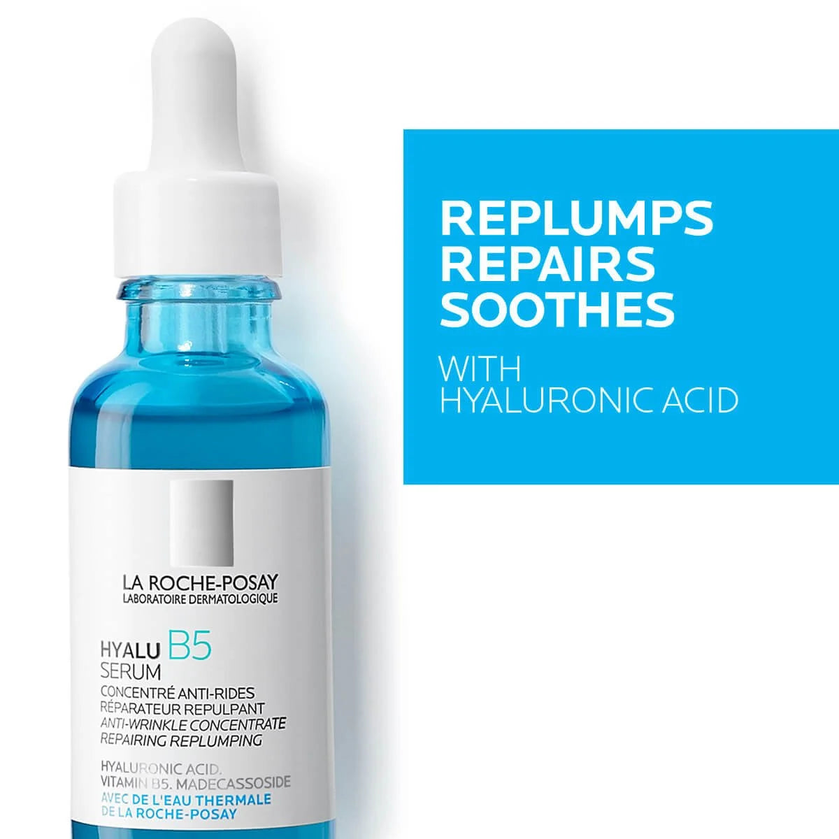 La Roche-Posay Hyalu B5 Serum – Hyaluronic Acid Anti-Aging Serum for Hydration, Wrinkles & Skin Repair