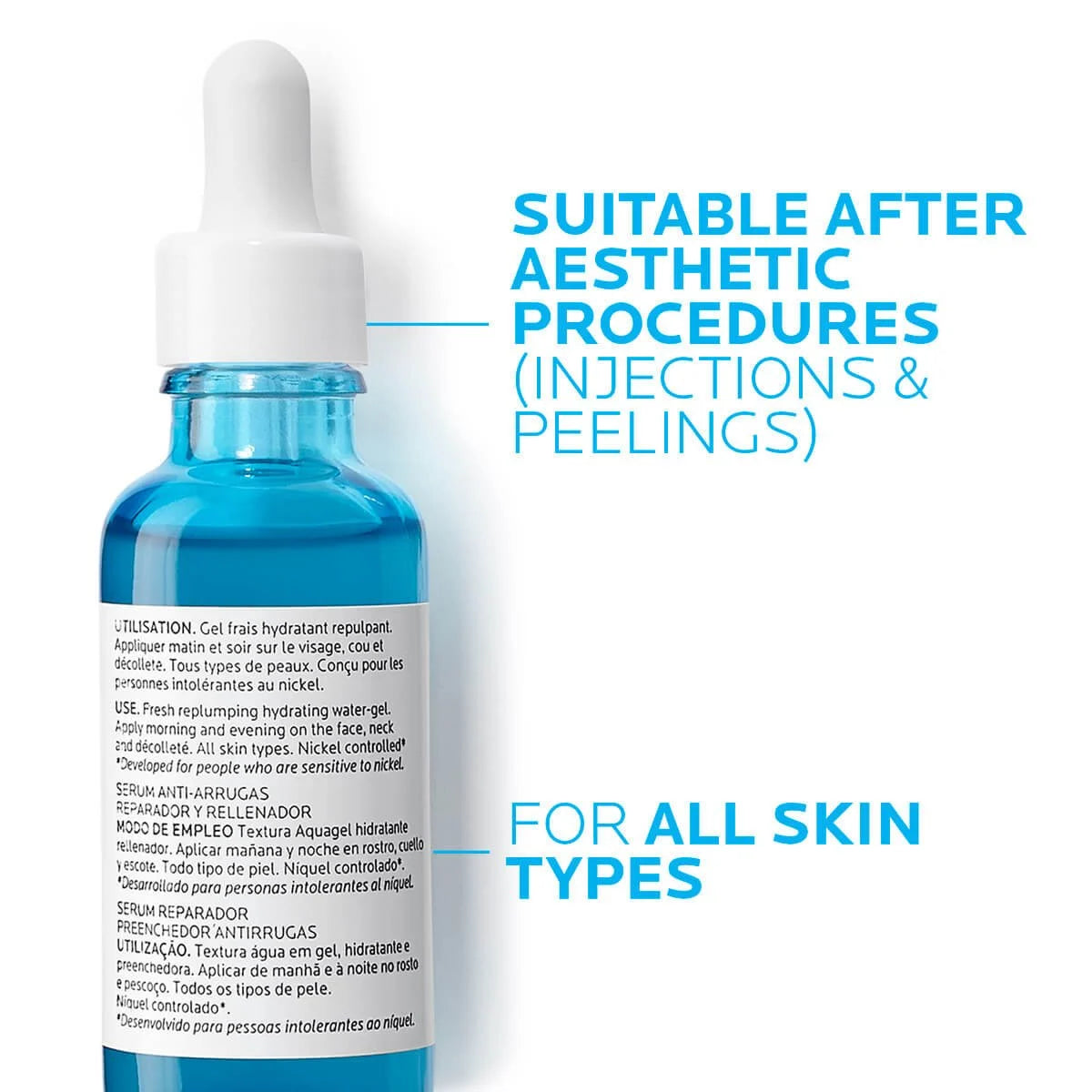 La Roche-Posay Hyalu B5 Serum – Hyaluronic Acid Anti-Aging Serum for Hydration, Wrinkles & Skin Repair