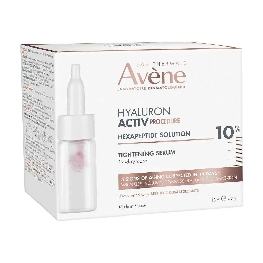 Avène Hyaluron Activ B3 Procedure Firming Serum 10% Hexapeptide Solution.