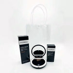 Filorga Hydra-AOX [5] antioxidant serum and Hyalu-Filler plumping cream 15 ml with a black LED compact mirror and clear gift bag