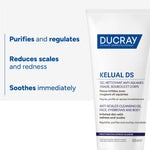 Ducray Kelual DS Anti-Scales Cleansing Gel 200ml for irritated flaky skin