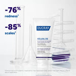 Ducray Kelual DS Anti-Scales Cleansing Gel 200ml for irritated flaky skin