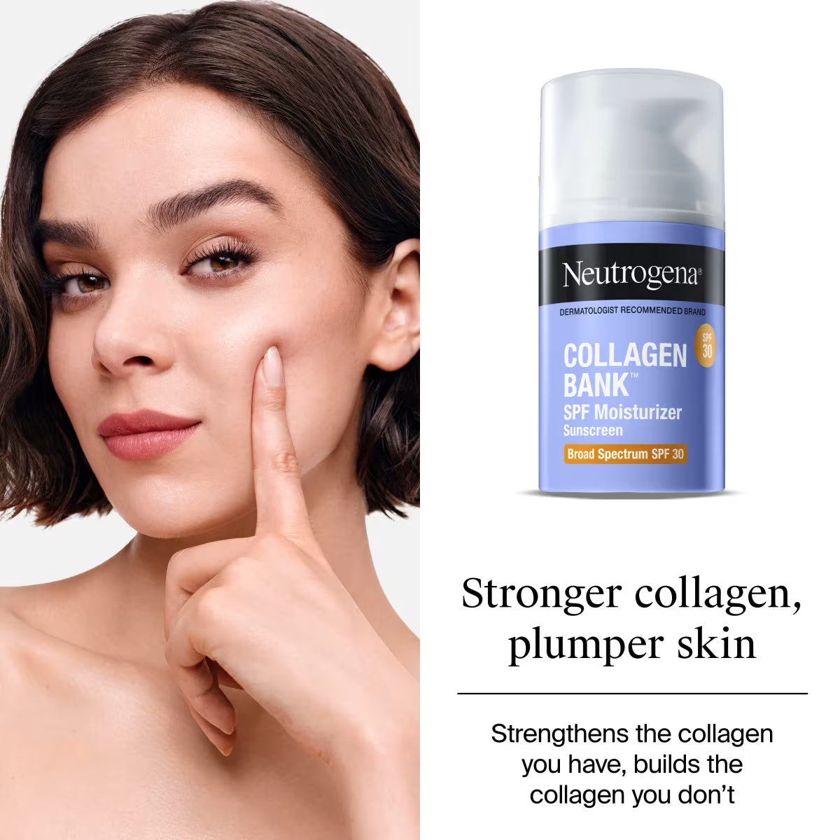 Neutrogena Collagen Bank SPF 30 for fine lines and collagen support