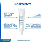 Kelual DS cream for flaky, seborrheic-prone facial skin.