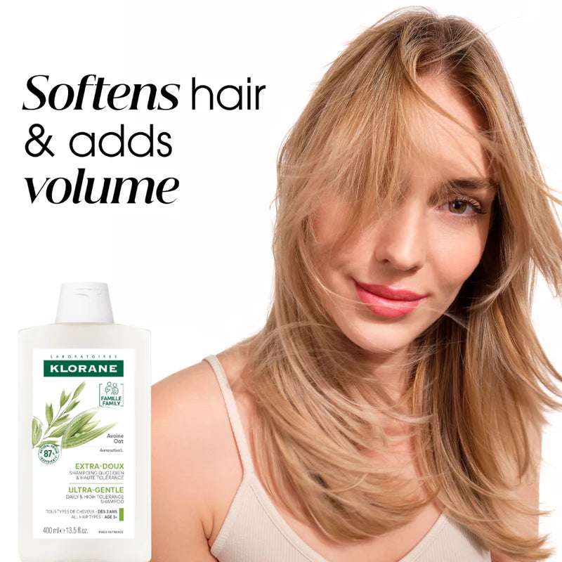 Klorane Oat Shampoo triple pack available at The Distriqt Lebanon