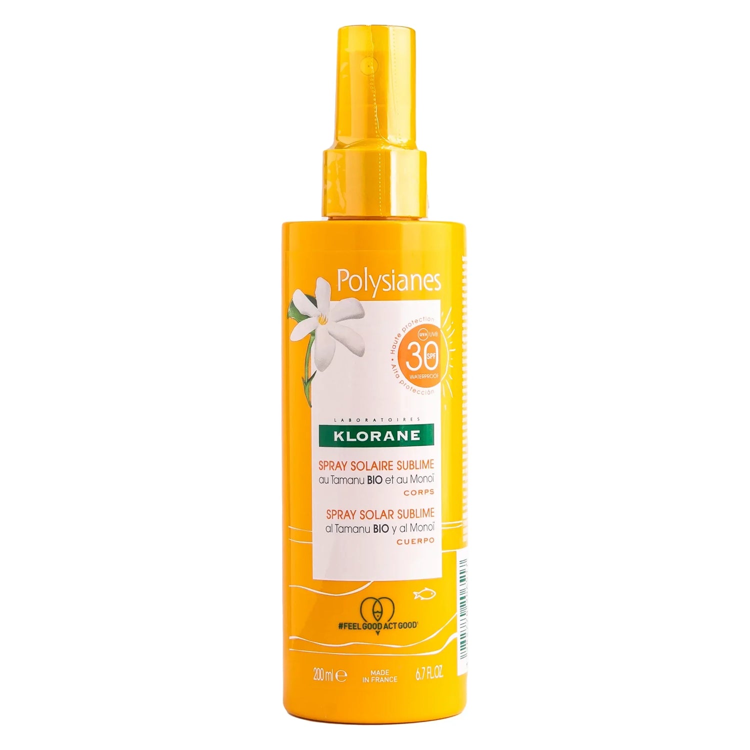 Klorane Polysianes SPF 30 spray available in Lebanon