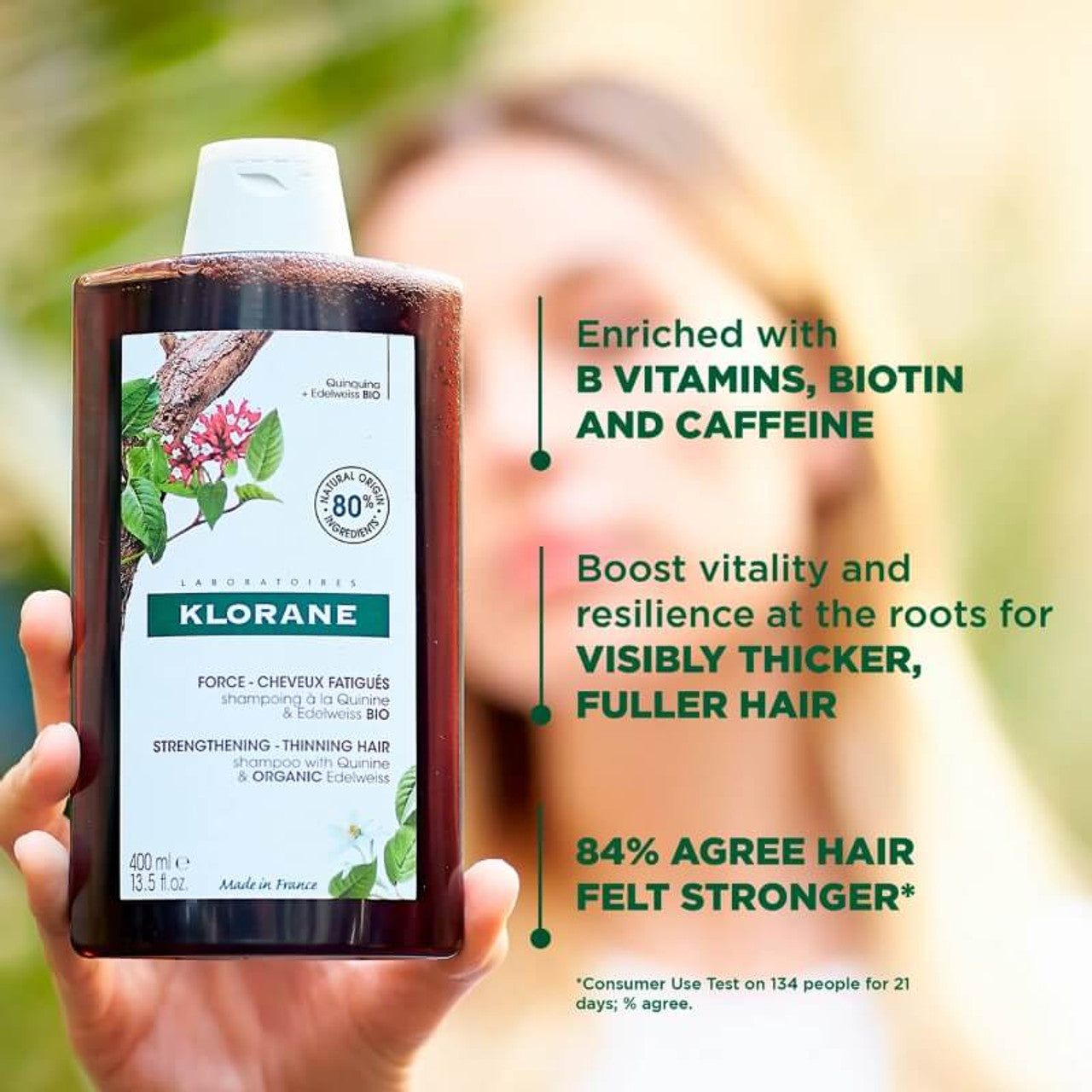 Klorane Quinine and Organic Edelweiss Strengthening Shampoo at The Distriqt Lebanon