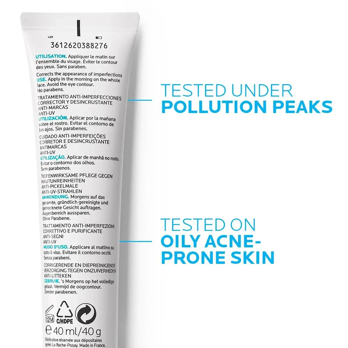 La Roche-Posay Effaclar Duo+ SPF30 mattifying moisturiser for oily sensitive skin