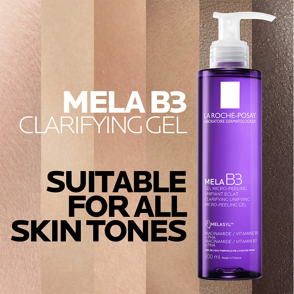 La Roche-Posay Mela B3 Anti-Dark Spots Cleanser for hyperpigmentation, uneven skin tone and sensitive skin