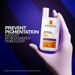 La Roche-Posay invisible facial sunscreen SPF50+ with water and sweat resistance