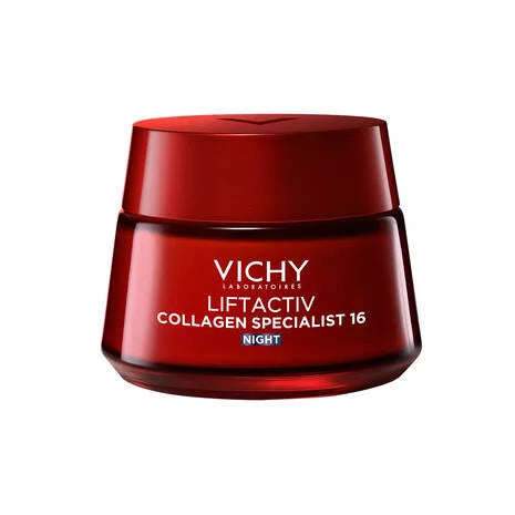 Vichy Liftactiv Collagen Specialist 16 Night Cream 50ml for wrinkles and firmness