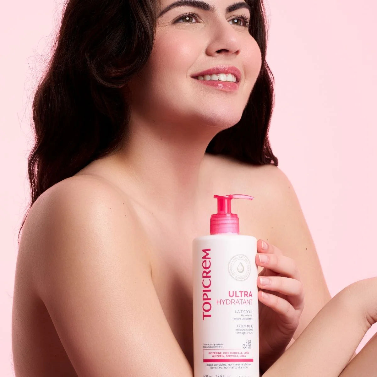Lightweight Topicrem body lotion for long-lasting hydration and skin barrier support