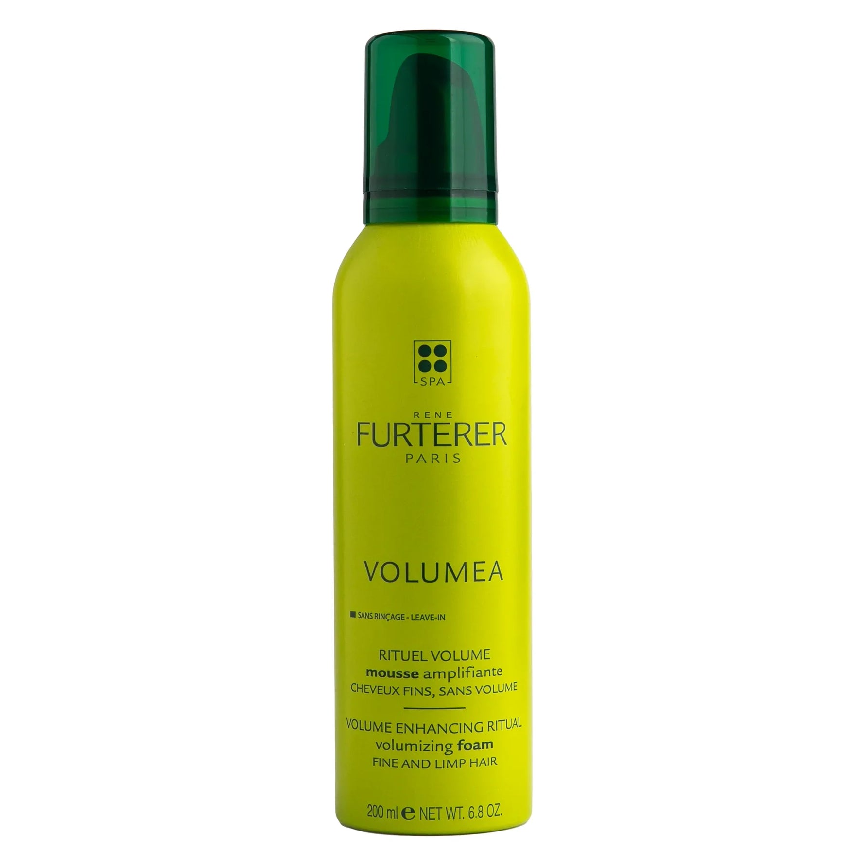 Lightweight leave-in volumizing foam with natural Carob extract for fuller-looking hair.