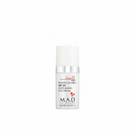 M.A.D Skincare eye cream bottle on a white background