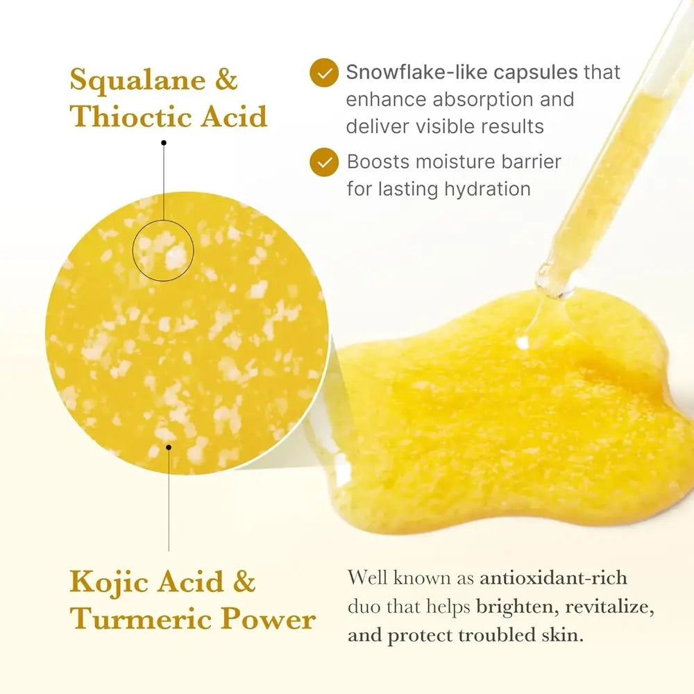 Medicube Turmeric Niacinamide Serum for dull and uneven skin tone