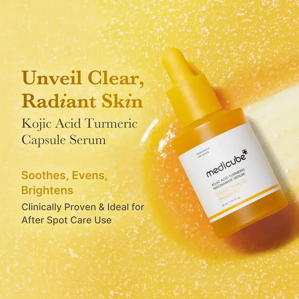 Medicube Kojic Acid Capsule Serum for dark spots and pigmentation