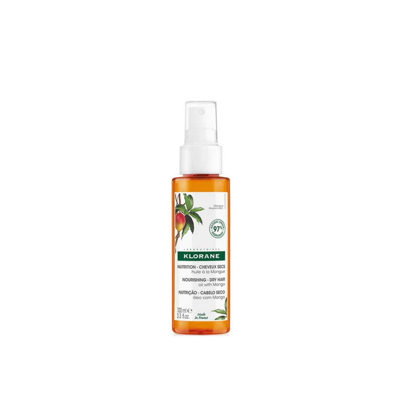 Klorane Mango Dry Oil for soft, shiny and nourished hair