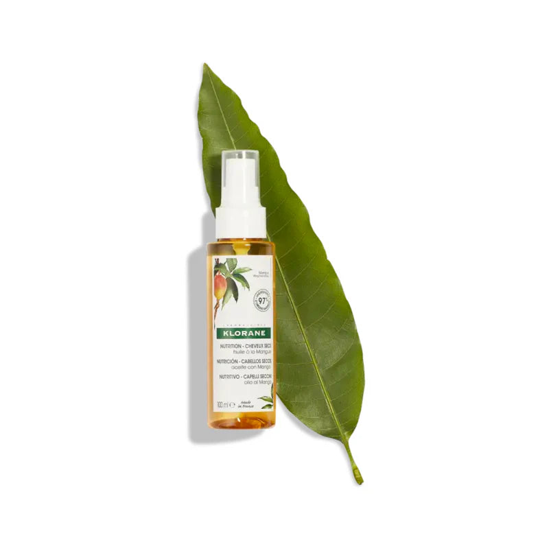 Klorane Mango Dry Oil for soft, shiny and nourished hair