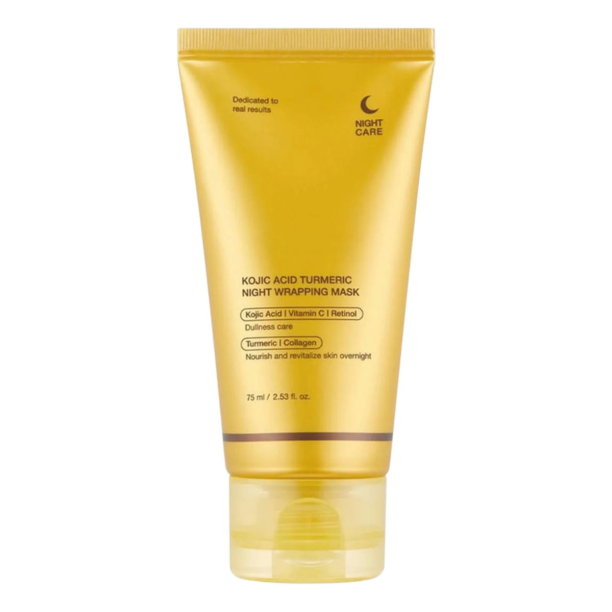 Medicube Kojic Acid Turmeric Overnight Wrapping Mask 75ml for dark spots