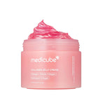  Medicube Collagen Jelly Cream 110ml, open jar with pink jelly texture