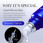 Medicube Zero Exosome Shot, liquid microneedling serum with exosomes and spicules