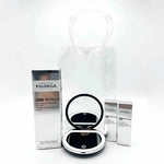Filorga NCEF-Revitalize anti-aging serum 30 ml and two NCEF-Revitalize Eyes eye cream minis with a black LED compact mirror and clear gift bag