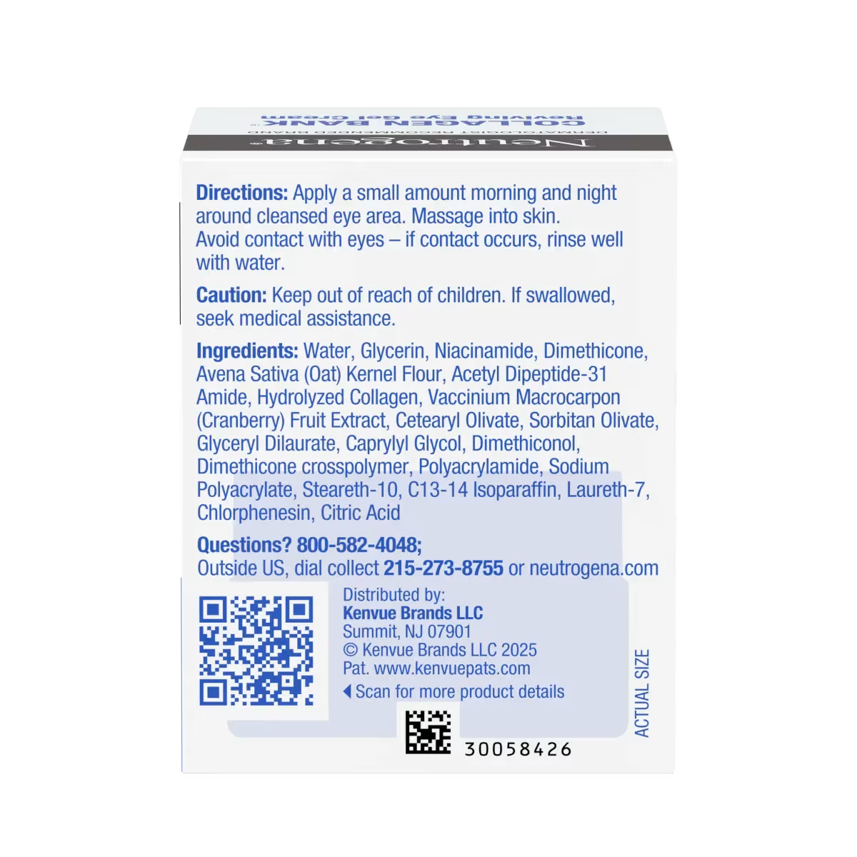 Neutrogena Collagen Bank Reviving Eye Cream for tired eyes