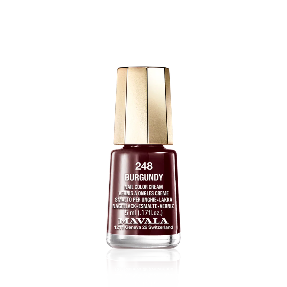 Nail Color Mini Burgundy 248